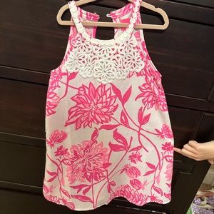 Sale! NWOT Lilly Pulitzer Girls Mini Pearl Shift sz 8